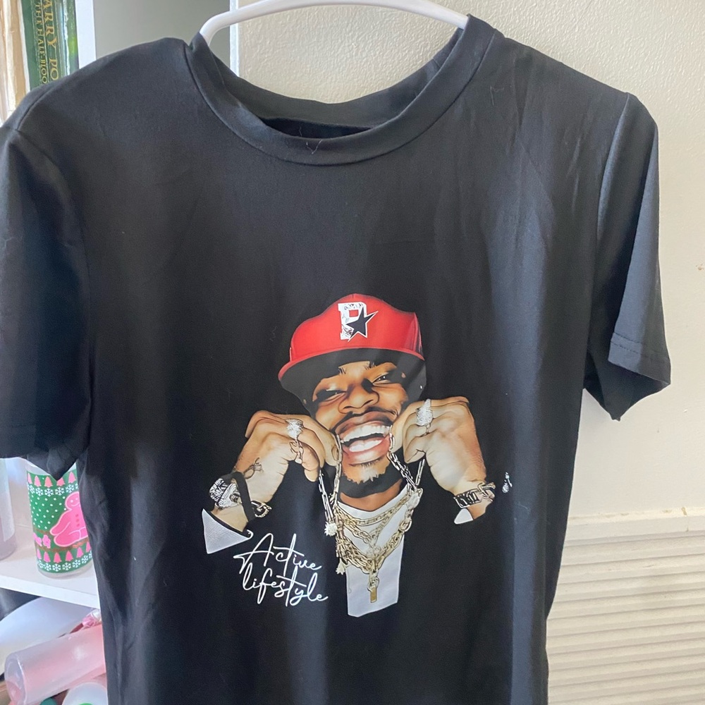 Black Graphic Tee